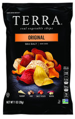 Vegetable Chips, Original Vegetable Chips with Sea Salt, 1 Oz (Pack of 24)