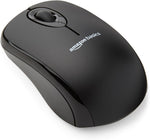 2.4 Ghz Wireless Optical Computer Mouse with USB Nano Receiver, Black
