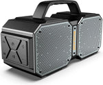 Bluetooth Speaker, Shock Portable Bluetooth Speaker, Bluetooth 5.3, Waterproof, Wireless Speakers, 60W Super Power, Outdoor Speaker, Black(New Model)