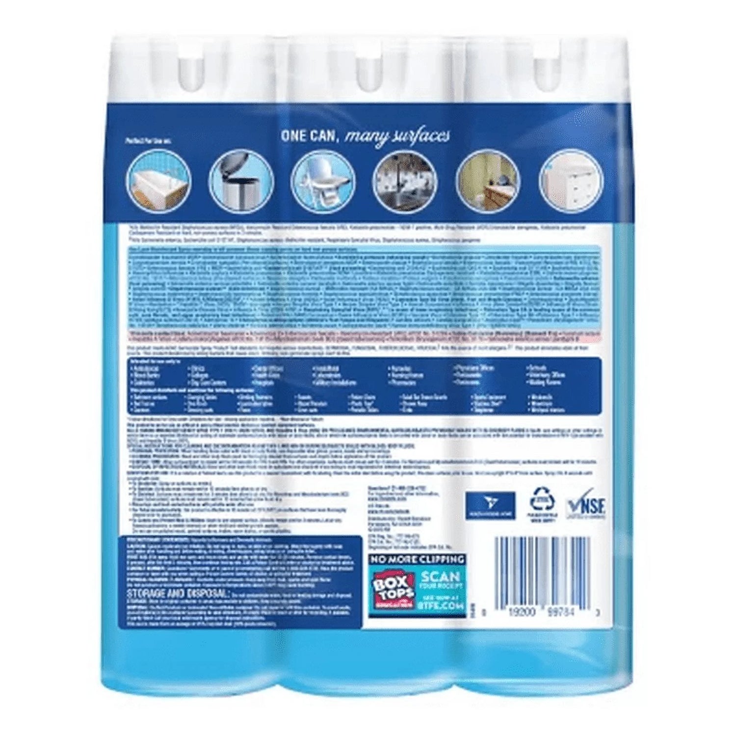 Disinfectant Spray, Crisp Linen Scent (19 Oz., 3 Pk.)