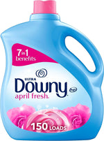 Ultra Laundry Liquid Fabric Softener (Fabric Conditioner), April Fresh, 111 Fl Oz, 150 Loads