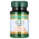 Nature’S Bounty Vitamin B12 Quick Dissolve Tablets, 2500 Mcg, 75 Count