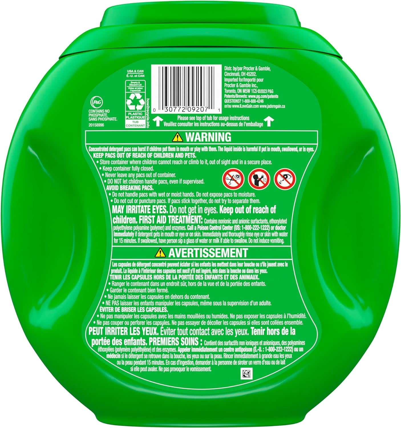 Flings Laundry Detergent Soap Pacs HE Compatible Long Lasting Scent, Original Scent, 76 Count