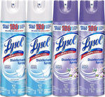 2X19Oz Crisp Linen + 2X19Oz Early Morning Breeze Disinfectant Spray Bundle