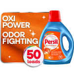 Advanced Clean Oxi+Odor Power Liquid Laundry Detergent, 100 Fluid Ounces, 50 Loads