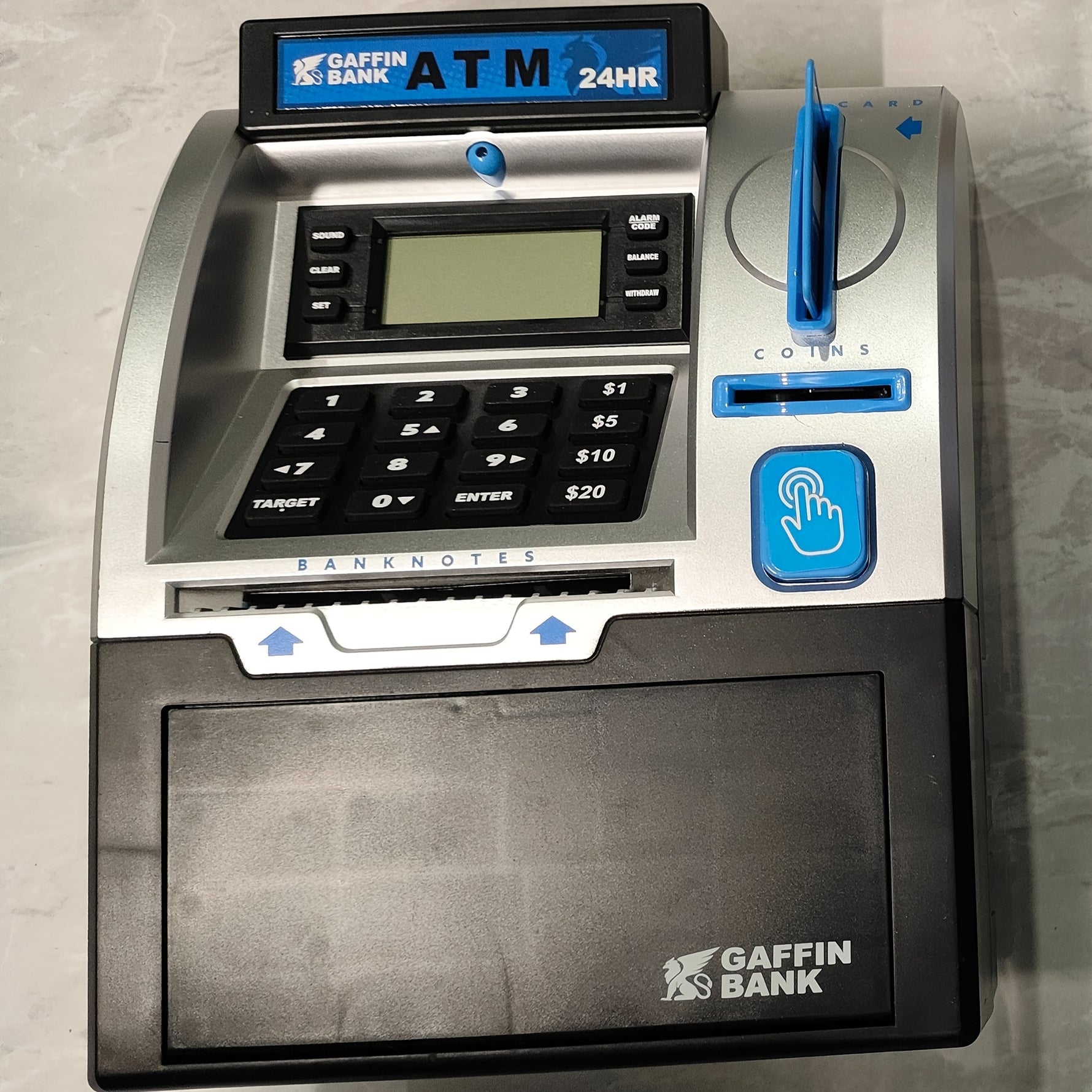 ATMStyle Black Digital Money Safe with Lock  Calculator