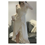 Gentle Adult Lady like Woman Style Long Dress Suit for Women