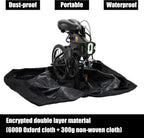 20/26Inch Folding Bike Bag Waterproof Biycle Travel Case Carrying Case Outdoors Bike Transport Bag for Car Train Air Travel