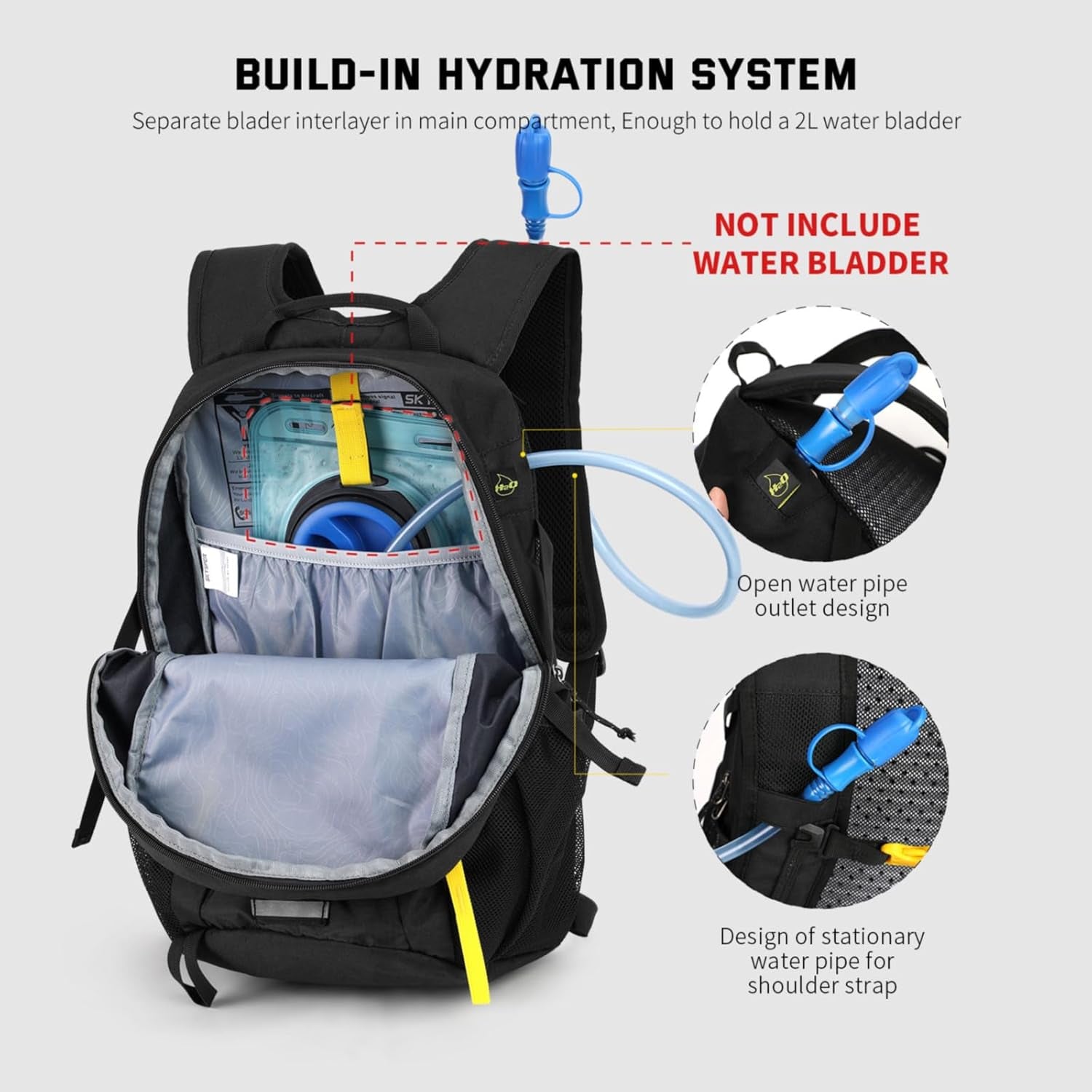 Small Hiking Backpack, 20L Lightweight Travel Backpacks Hiking Daypack for Women Men