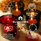 Tea Light Candles, Raw Yellow, Clear Cups, 24 Pack | 100% Pure Natural Bees Wax, Unscented, Paraffin & Soy Free, 5 Hour Burn Time, Made in USA
