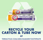 Complete Care Toothpaste, Teeth Whitening Toothpaste with Baking Soda, Fluoride, Whole Mouth Protection, Fresh Mint Flavor, 6.0 Oz (Pack of 4)