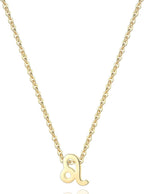 18K Gold Plated Astrology Necklace for Women Jewelry,12 Zodiac Pendant Horoscope Constellations Necklace