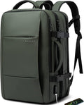 Carry-On Backpack, 45L Expandable Travel Backpacks,Weekend Backpack Briefcase,Waterproof Laptop Backpack Fits for 17.3” Laptop