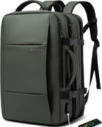 Carry-On Backpack, 45L Expandable Travel Backpacks,Weekend Backpack Briefcase,Waterproof Laptop Backpack Fits for 17.3” Laptop