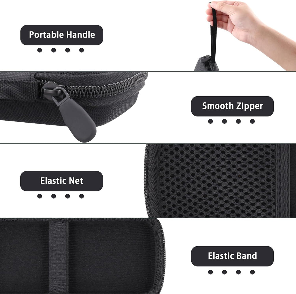Hard Case for Glocalme Numen Air 5G Mobile Hotspot, Black | EVA Case Construction, Water-Resistant Design, Dust-Resistant Design, Protective Case Only