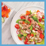 Chunk Light Tuna in Water, 2.6 Oz Pouch (12 Pack) Ready to Eat Wild Caught Tuna, 17G Protein, 70 Calories per Serving, Gluten Free, Soy Free, Kosher, Perfect for Salads, Keto Meals and Snacks