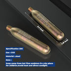 33G Co2 Cartridge Cylinder for Life Vest, Accessory for C02 PFD Rearming Kit, for Auto/Manual Inflating Life Jacket, for Adult, Used for Fishing, Surfing, Sea/Ocean Activities