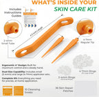 Premium Skin-Care Patch Kit – Gentle Foot & Face Care Set with Soft Patches, Comfort Bands & Stick Applicator for Men, Women & Kids Orange