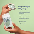 - Eucalyptus & Mint Plastic Free Deodorant - Natural Deodorant - All-Day Protection - with Sunflower Seed Wax, Rice Bran & Shea Butter - Plastic, Paraben & Aluminum-Free - Vegan - 3 Pack