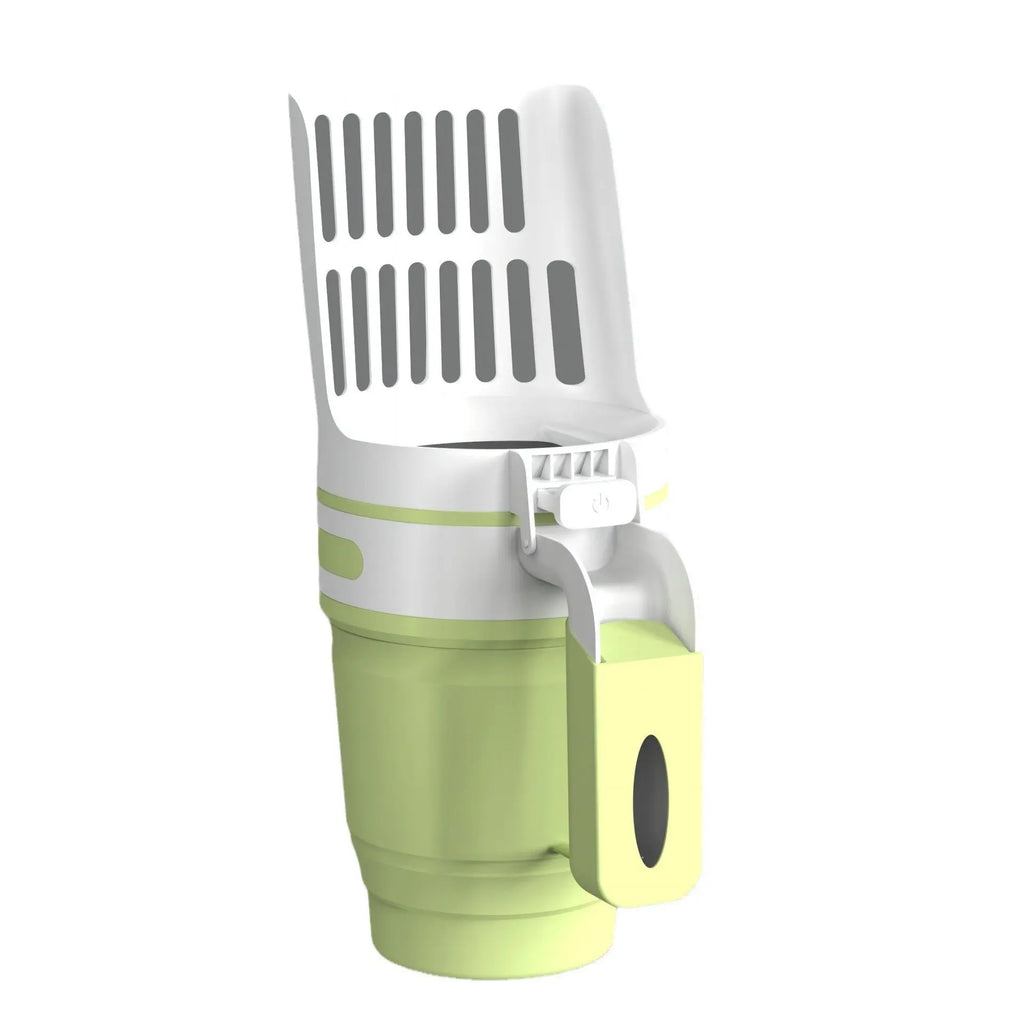 Upgrade Widen Cat Litter Shovel Scoop With Refill Bags Large Cat Litter Box Self Cleaning Cat Waste Bin System Pet Supplies Pet Products - Lincoln Values