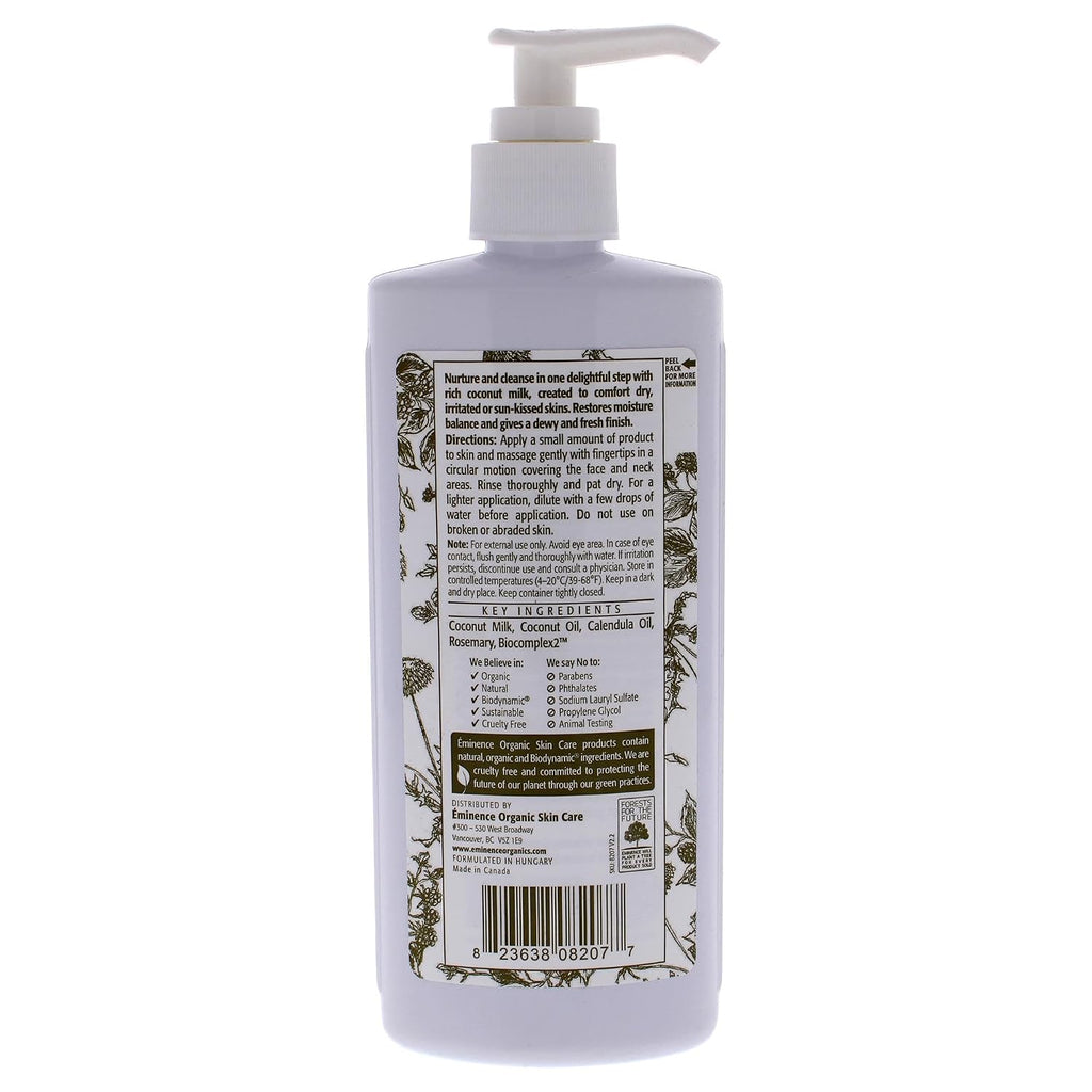 Coconut Milk Cleanser for Unisex - 8.4 Oz Cleanser