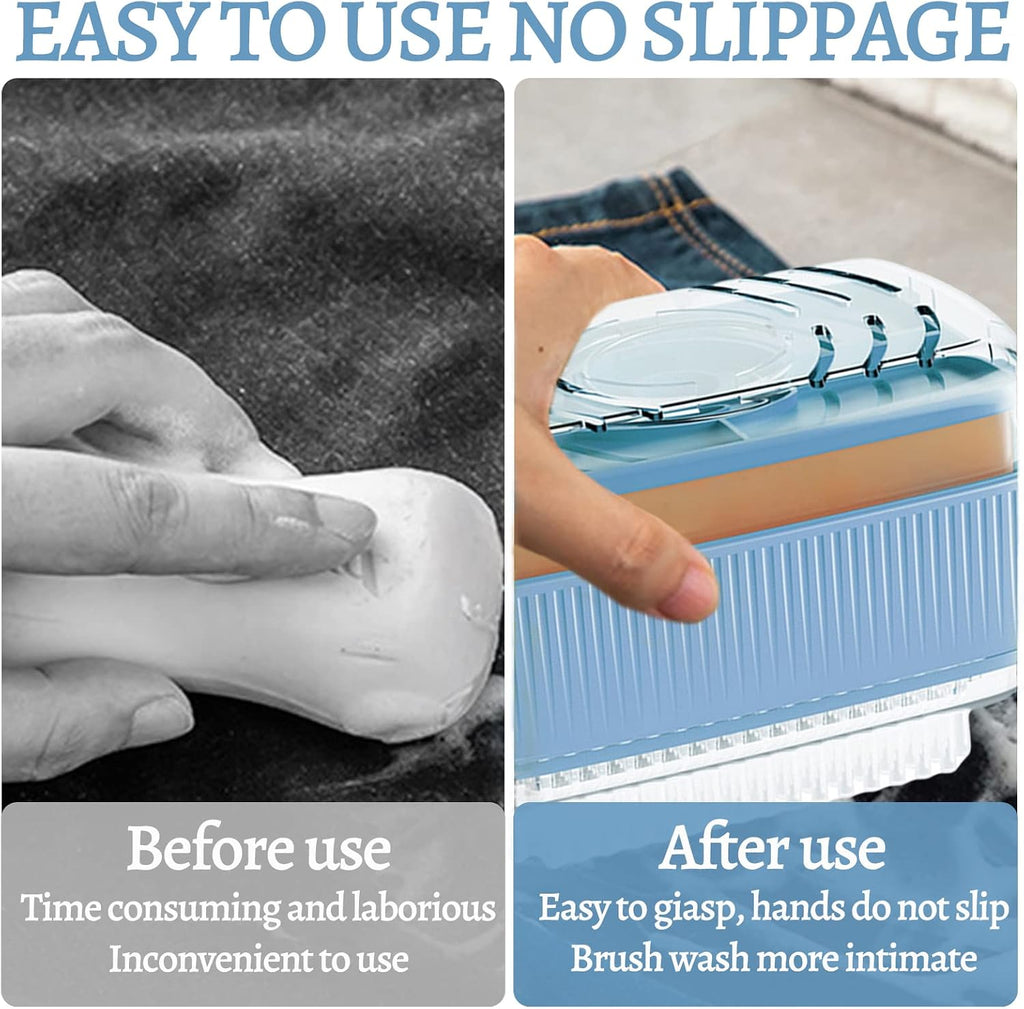 Multifunctional Foaming Soap Box for Soap Holder,Laundry Cleaning Brush | Portable Scrubbing Soap Dispenser Roller,Soap Cleaning Storage Foaming Box for Home Bathroom Kitchen