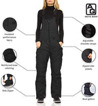 Womens Ski Snow Bibs Pants Insulated Water Resistant Overalls Snowboarding Winter Waterproof Pants Women
