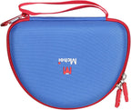 Kids Headphones Case Suitable for Iclever BTH12 / HS19 / BTH26 / Joyspark-T5 / Candy Bila BH03 / Earfun/Imyb/Midola MD-B01 / Noot Products Foldable Kids Headphones (Blue) (Blue and Red)