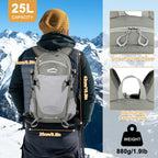 Hiking Backpack, 25L Lightweight Travel Backpacks,Camping Daypack for Outdoor Sports,Lightweight Travel Camping Backpack for Men Women