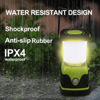 LED Camping Lantern, Battery Powered Bright LED Lantern with 1000LM, IPX4 Waterproof Tent Light, Perfect Camping Flashlight for Hiking, Camping, Hurricane, Emergency, Survival Kits, Home