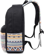 Lightweight Kids Backpacks for School Bag Canvas Small Travel Backpacks for Women Girls Boys Bookbag Toddler Back Pack