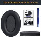 Earpads for Sony WH-1000XM3 - Black | for WH1000XM3(XM3) Headphones