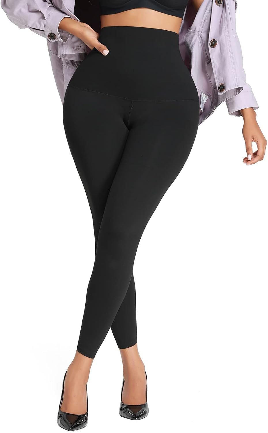 Sauna Sweat Pants Shorts Slimming Compression Workout Thermo Waist Trainer for Women Leggings Body Shaper Weight Loss