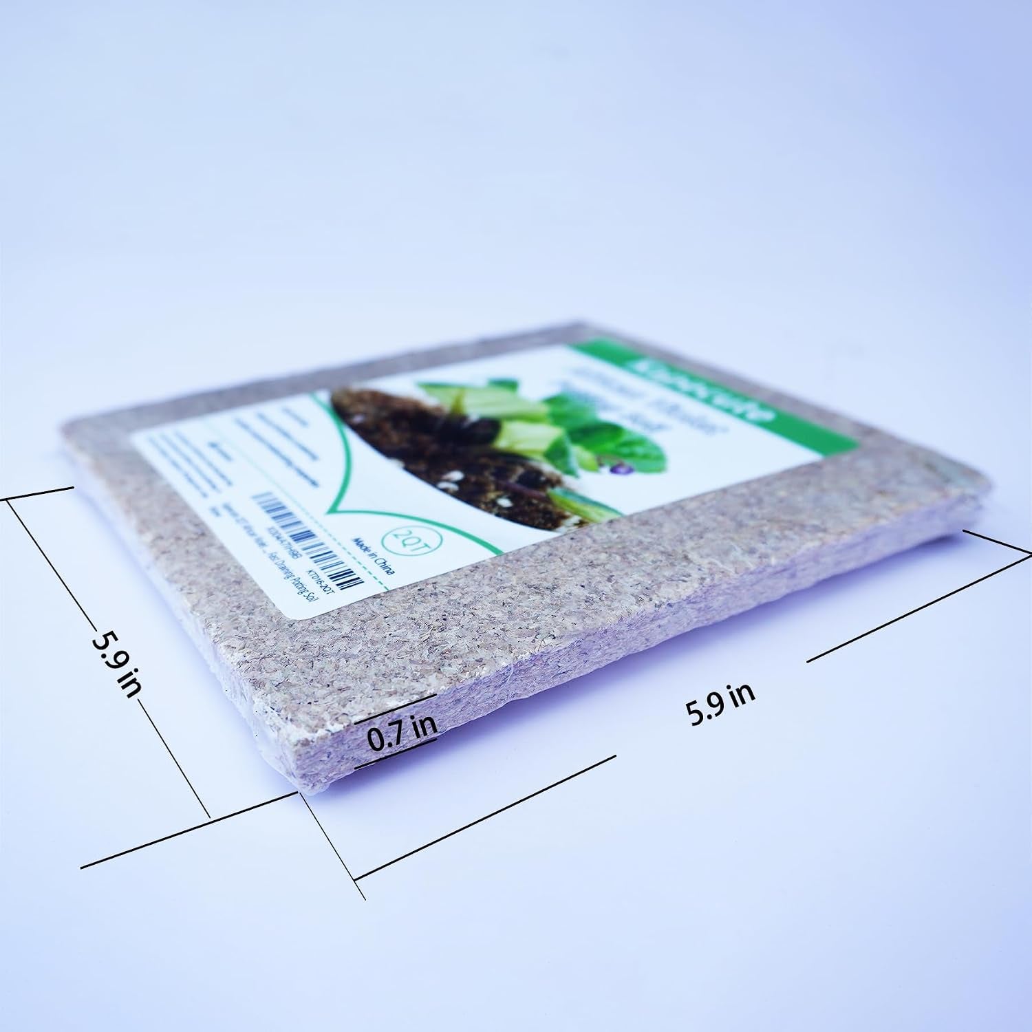 2QT African Violet Potting Soil, Professionally Formulated Weakly Acidic, High Humidity, Fast Draining Potting Soil