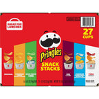 Potato Crisps Chips, Snack Stacks, Lunch Snacks, Office and Kids Snacks, Variety Pack (27 Cups)