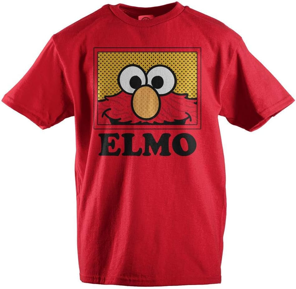 Youth Boys Elmo Shirt Kids Clothing Sesame Street Apparel