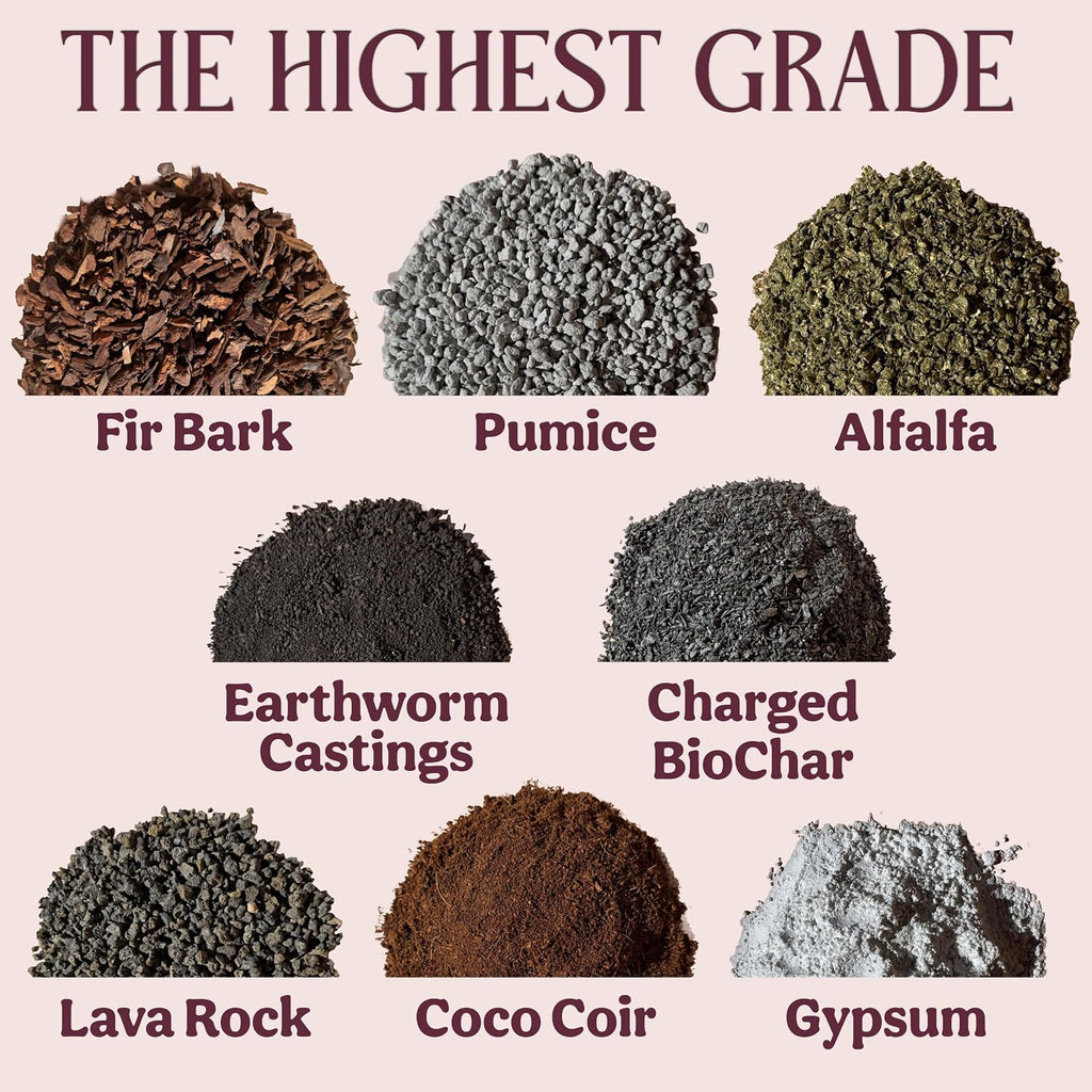 Craft Houseplant Potting Mix, Elite House Plant Soil, Chunky, Well Draining Potting Soil for Indoor Plants, Tropical Plants & Potted Plants, Sustainable & Peat Free, Less Prone to Gnats 4Qt