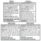 Cheese Crackers, Baked Snack Crackers, Lunch Snacks, Variety Pack (40 Pouches)