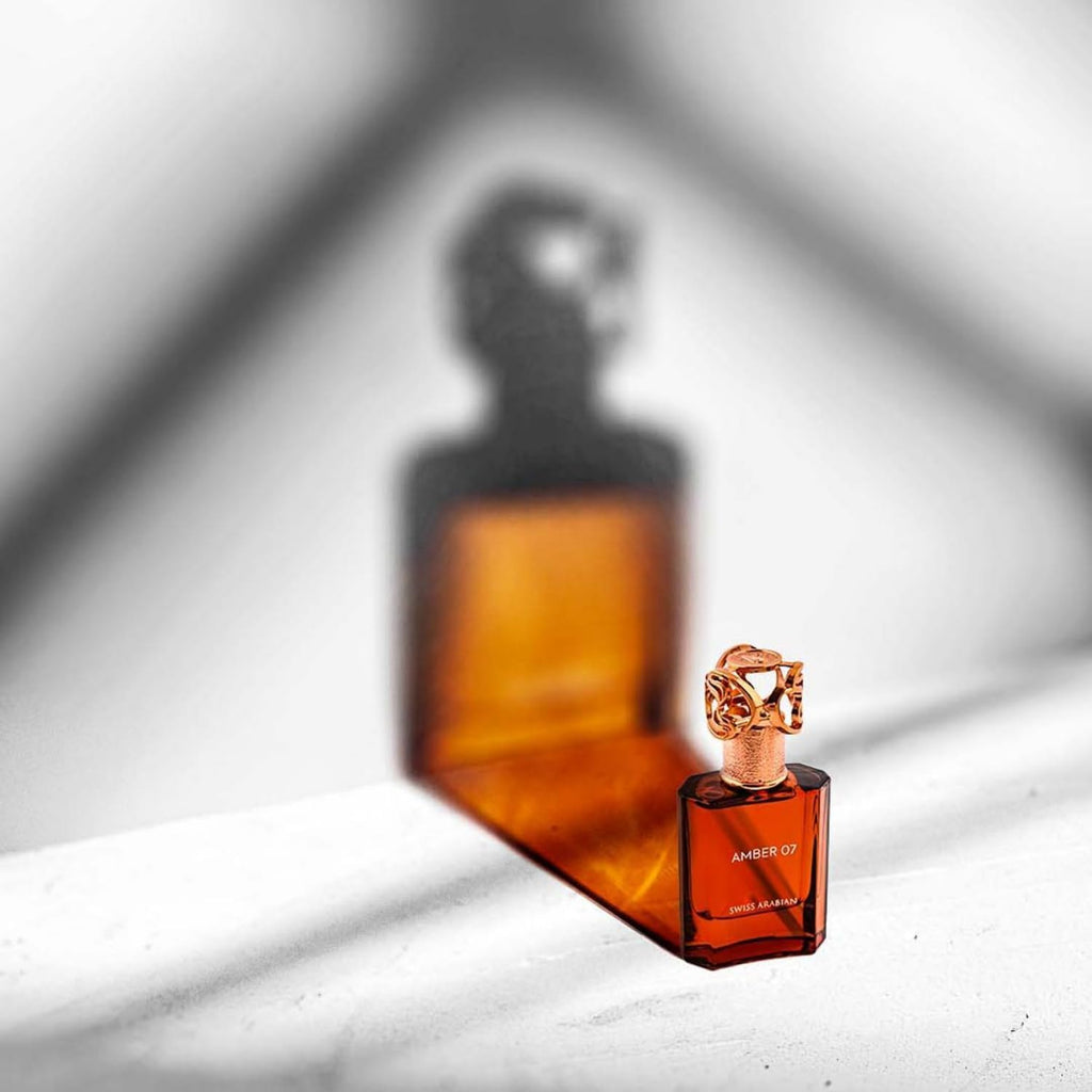 Amber 07 - Luxury Products from Dubai - Long Lasting, Addictive Personal EDP Spray Fragrance - Seductive Signature Aroma - 1.7 Oz
