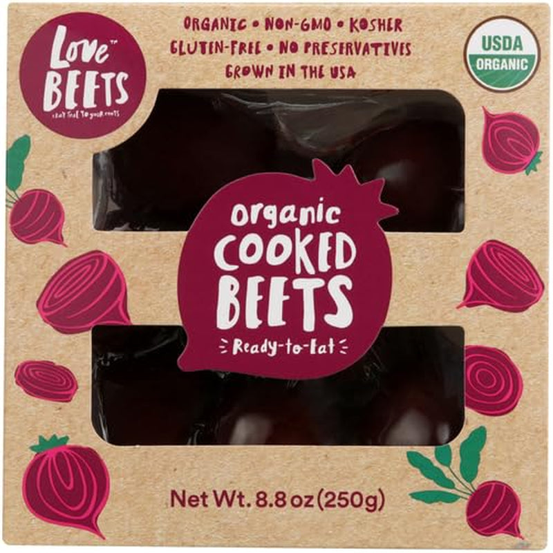 Organic Cooked Beets, 8.8 Oz