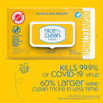 Disinfecting Surface Wipes 304Ct | Cleans & Disinfects Home & Kitchen Surfaces | Fresh & Lemon Scent