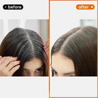Hair Dye Shampoo for Gray Hair-Chestnut Brown Hair Color Shampoo,4 in 1 Easy to Use Natural&Long Lasting Looking Ammonia Free