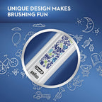 Kids Electric Toothbrush with Coaching Pressure Sensor and Timer, Rechargeable Toothbrush with Brush Head, Sparkle & Shine