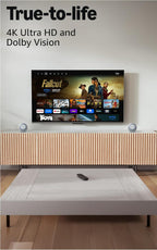 Fire TV Stick 4K plus (Newest Model) with Ai-Powered Fire TV Search, Wi-Fi 6, Stream Hundreds of Thousands of Movies and Shows, Free & Live TV, Find Shows Faster with Alexa+
