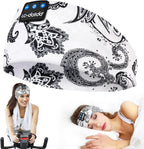 Sleep Headphones Bluetooth Wireless Headphones with Thin HD Stereo Speakers Perfect for Side Sleepers, Sport, Yoga, Travel