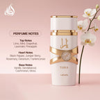 Yara Moi - Floral, Fruity, Gourmand - Eau De Parfum Long-Lasting Fragrance for Women, 3.40 Ounce / 100 Ml
