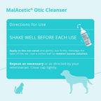 ® Otic Cleanser for Dogs and Cats, 16 Fl Oz | Cleansing, Drying; 2% Boric Acid; 2% Acetic Acid; Packaging May Vary
