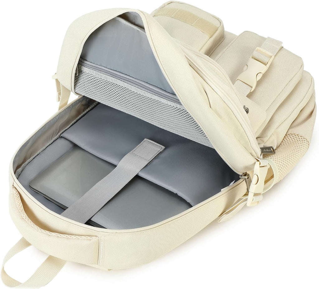 Large Heavy Duty Backpack for School College Bookbag Casual Multi Pocket Travel Backpacks