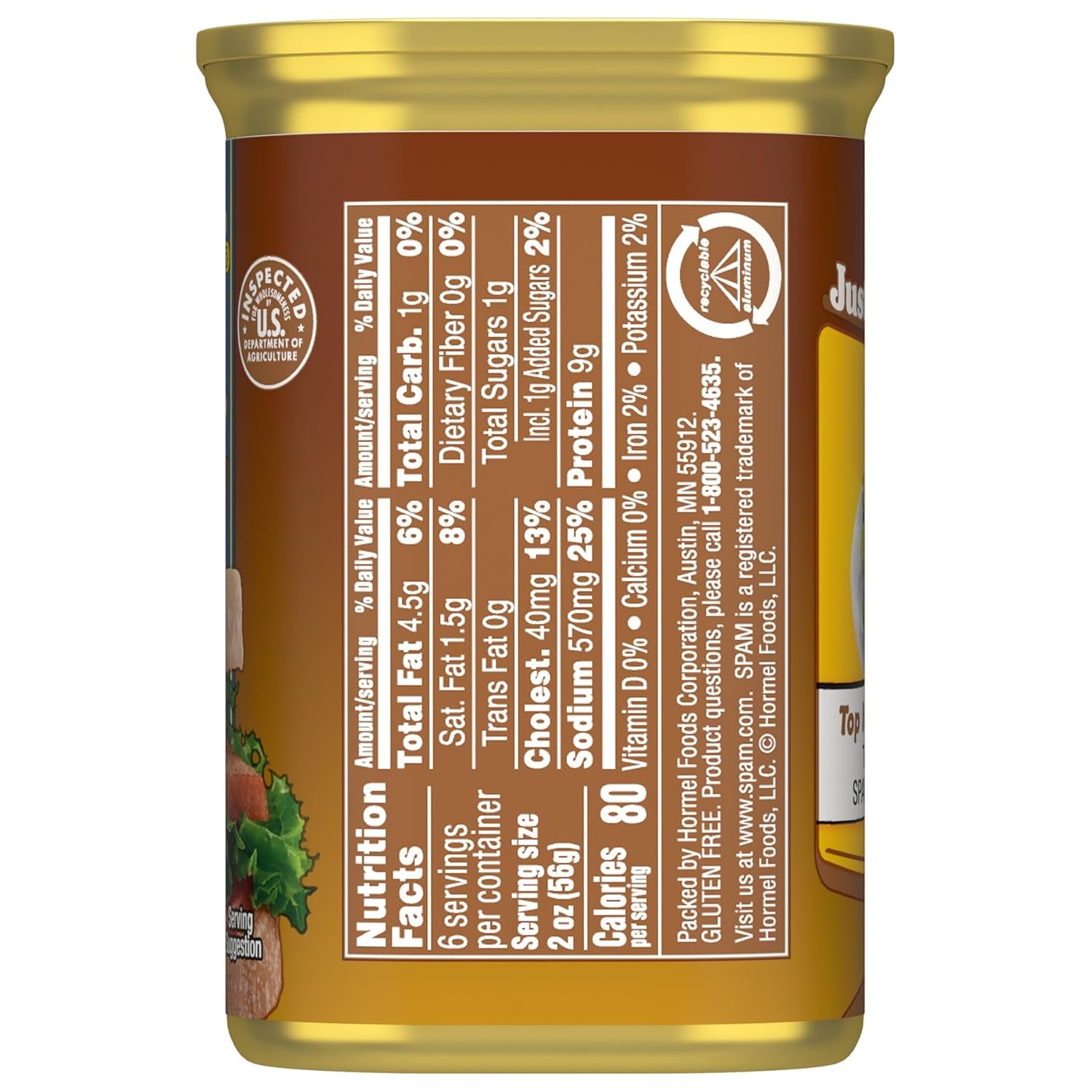 Oven Roasted Turkey, Canned Meat, 12 Oz Can, (12 Pack)