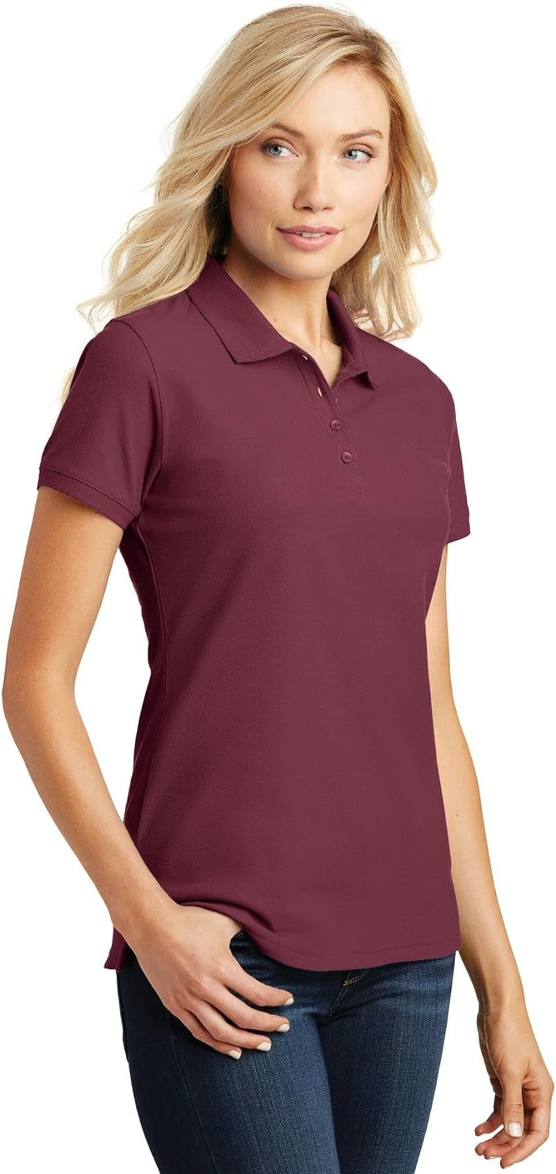 Ladies Core Classic Pique Polo. L100